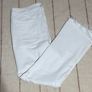 Sonoma Women's Kick Flare Jeans - white